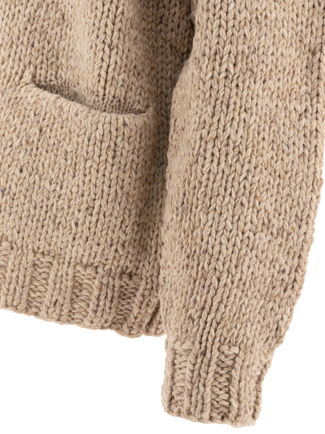 Visvim Cowichan Knitwear - Beige | d4f6de73679107dfd5b806b1443ab2c8cb4a6566