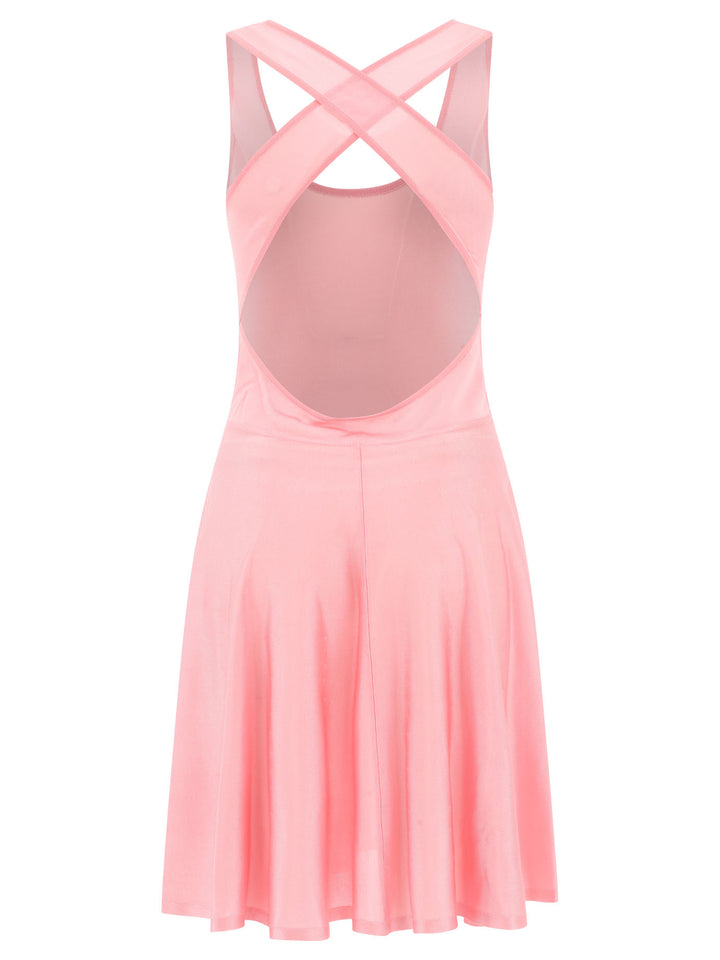 AlaïA Flared Dress Dresses - Pink | 2759cfc231e22ad50eb428bb06bbc73ac3cbfff1