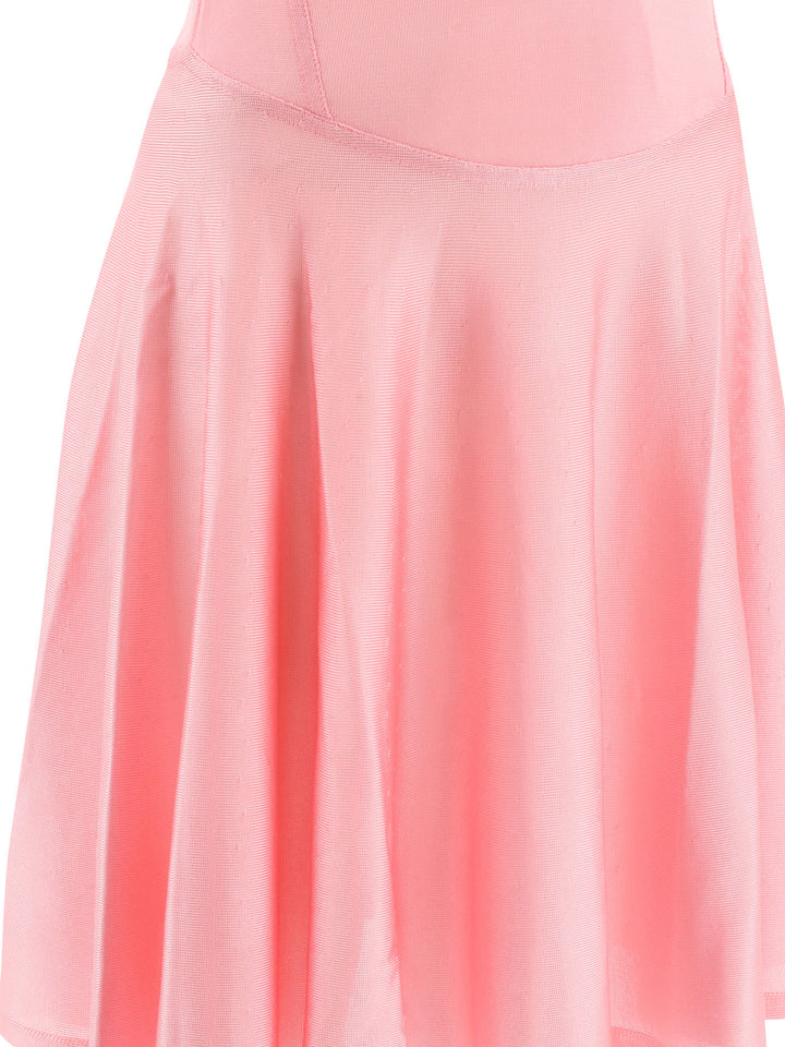 AlaïA Flared Dress Dresses - Pink | 3cd8abf4bf02491af379d1369345f3f343aca5b3