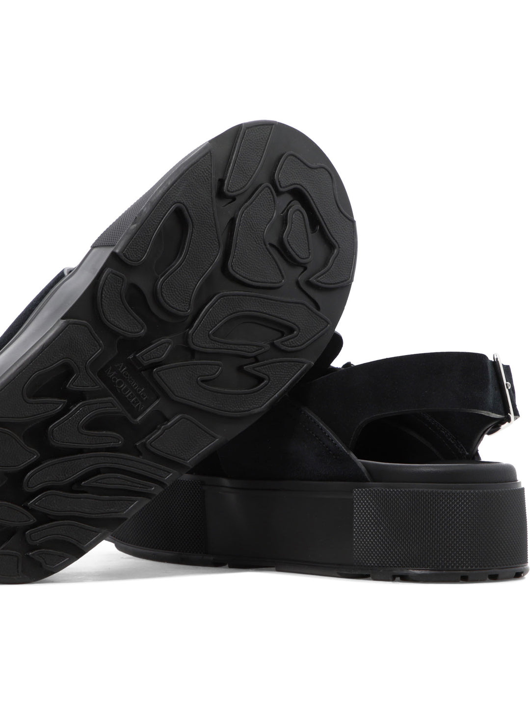 Alexander Mcqueen Mount Slick Sandals - Black | bb2eec54067aea6afbfc765a632c8c6760d2bd62