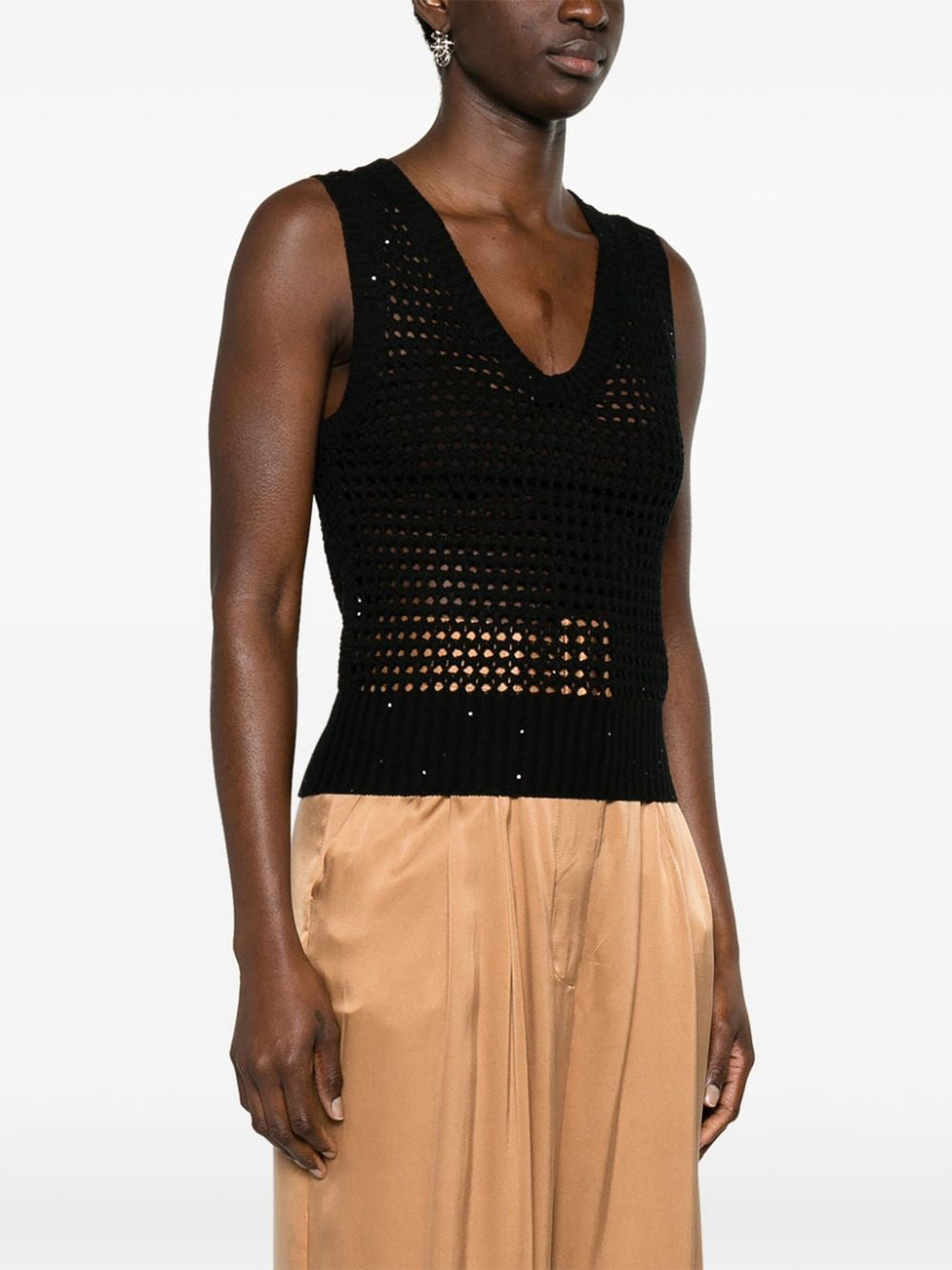 Brunello Cucinelli  Tops - Black | 72b002c50d2398993795f33a16f62cceff342467