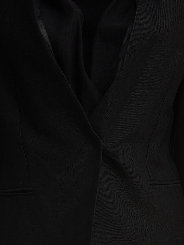 Brunello Cucinelli Blazer With Integrated Tank Top Jackets and Coats - Black | 3a591be9cd218d6cd36cea9c3e71f274c23257bf