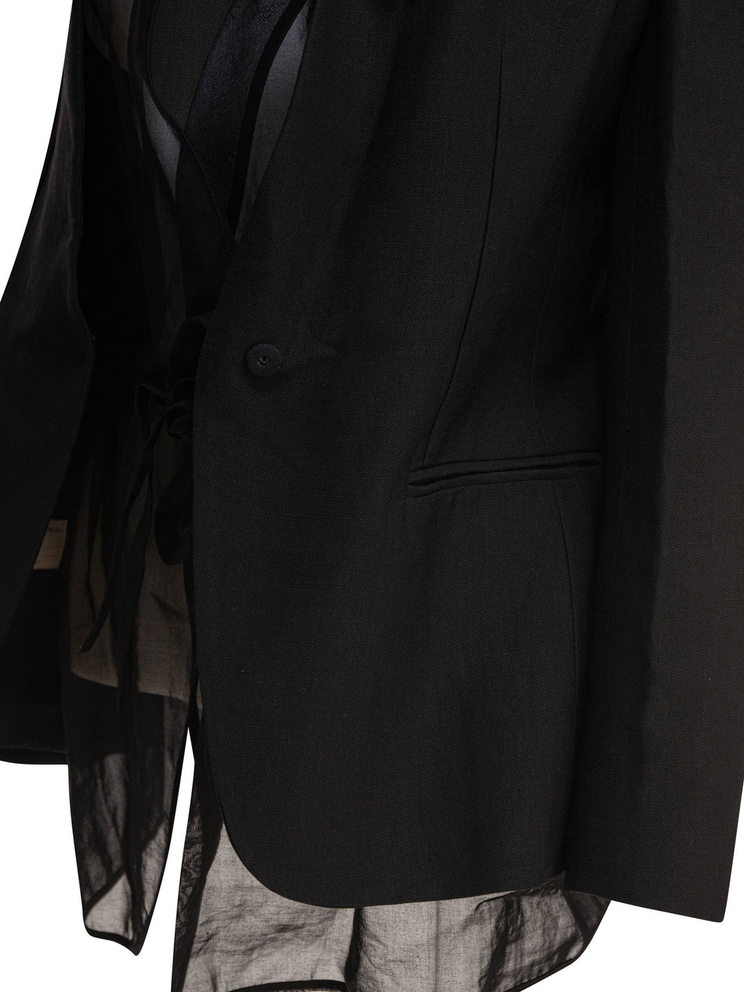 Brunello Cucinelli Blazer With Integrated Tank Top Jackets and Coats - Black | c9b148575e2235ad9f240f77d8ef90dfe10ab2aa