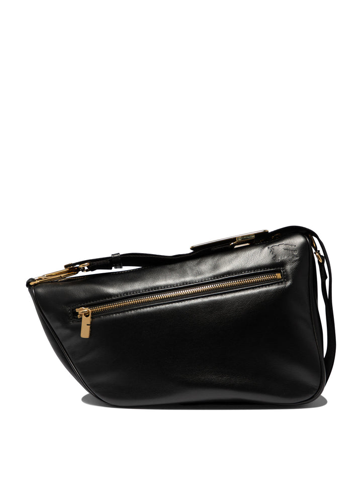 Burberry Shield Messanger Shoulder Bags - Black | 62ff379528a516cf9239f1c6fa7ca063ca850bd9