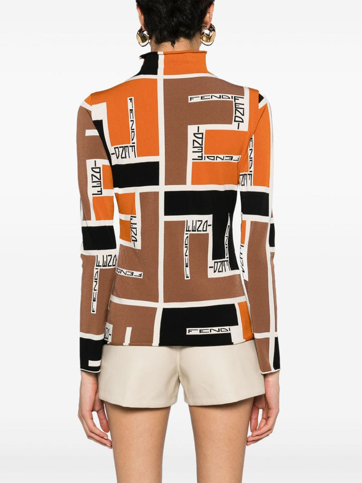 Fendi  Knitwear - Orange | d4f36e647cb3d361f668d2a6ee685e0977b0f4bc