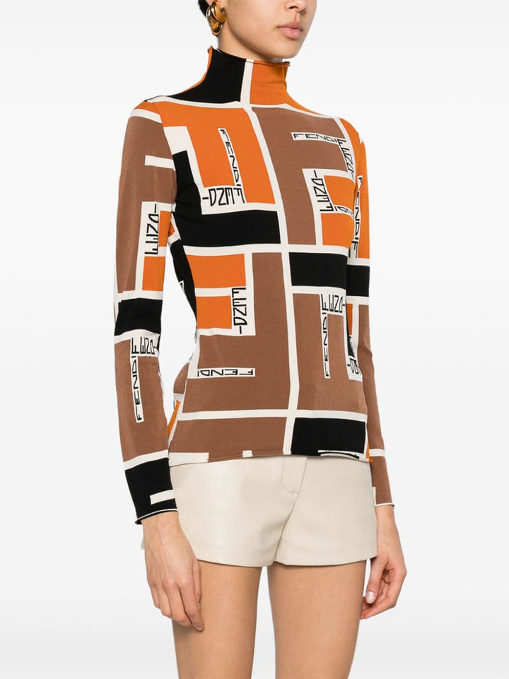 Fendi  Knitwear - Orange | bccf21b9c5bd85a1fe739783e5837af9e4c6e25d