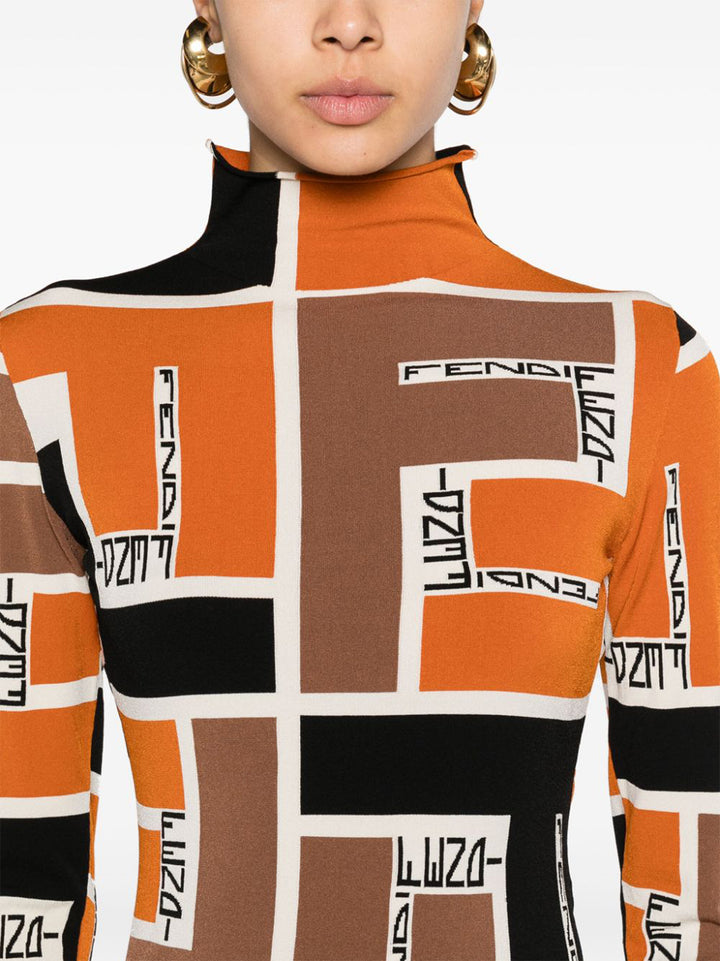 Fendi  Knitwear - Orange | 6b52c2cc291a097e42d993bdb63e9d2c630280e7