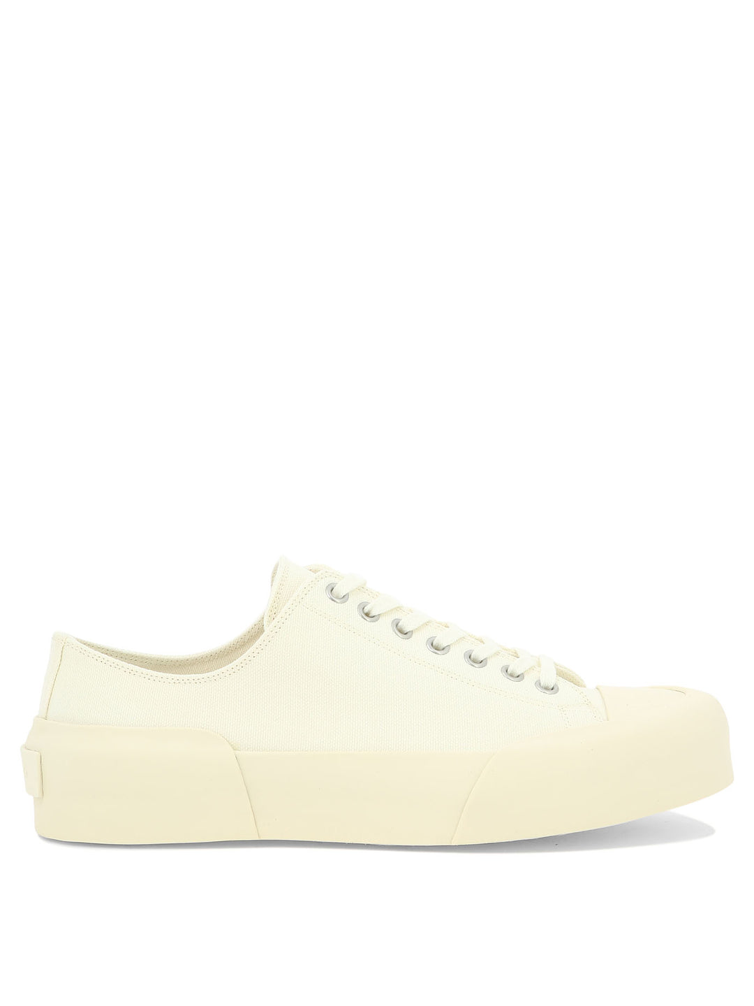 Jil Sander Canvas Sneakers Sneakers & Slip-On - White | 0604101099eba7f67dacdb8f7e55a7c8b30e6b49