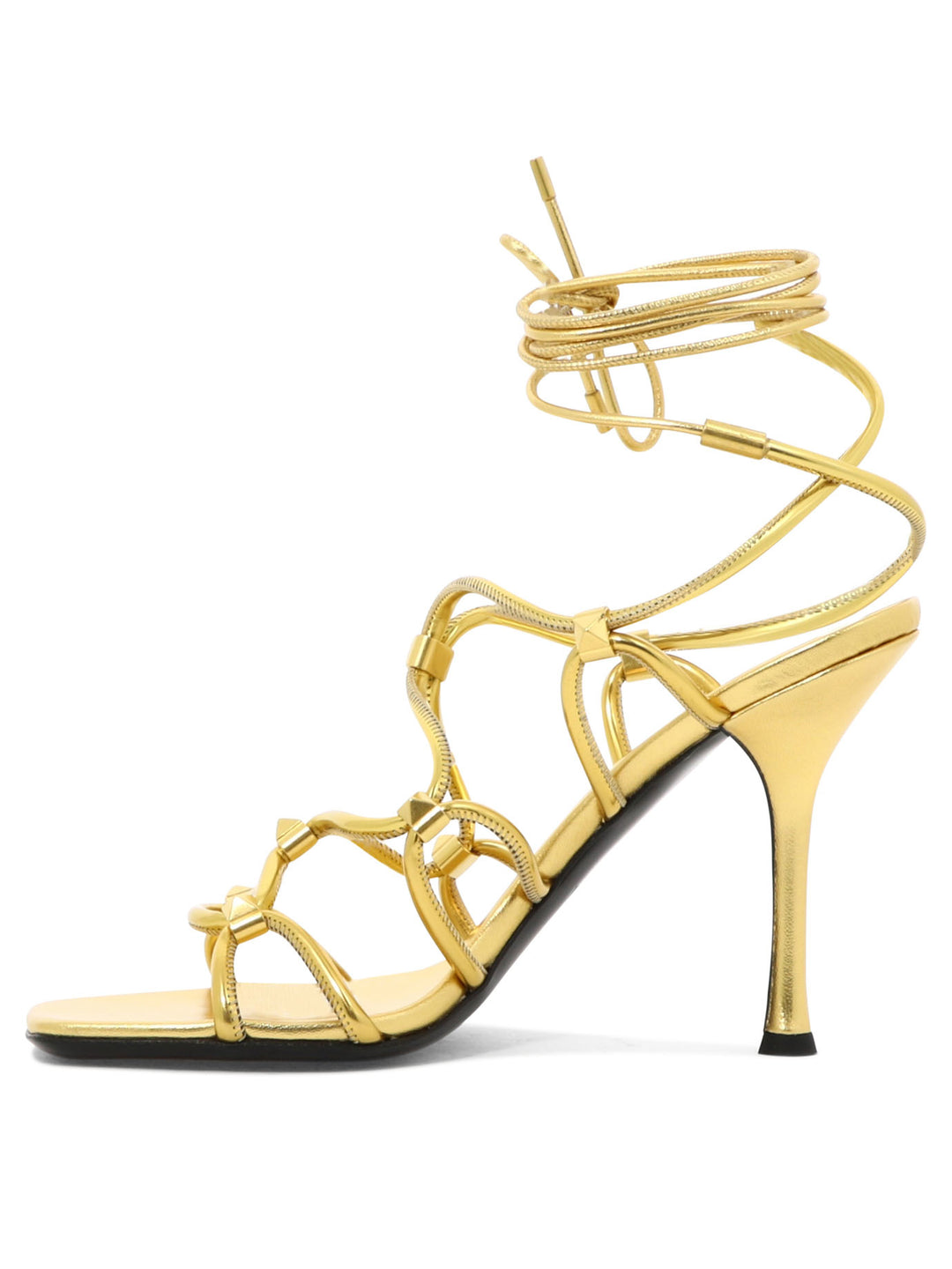 Valentino Garavani  Sandals - Gold | 6c4fc74ab4eff587e519298b5966f537ca327f01