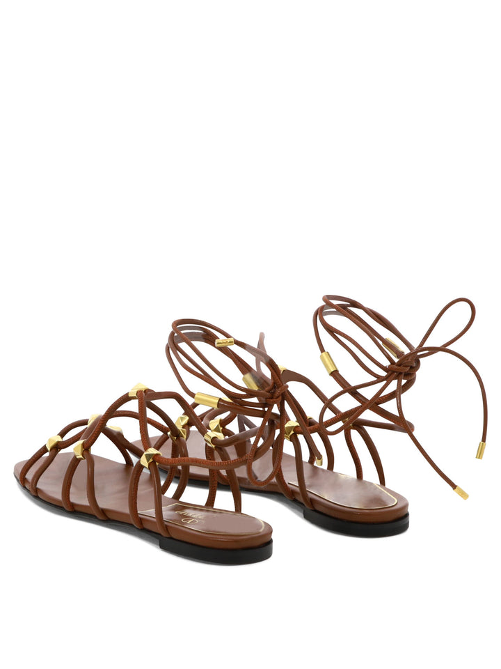 Valentino Garavani  Sandals - Brown | 7d957517616f7684a8b3ebe1df76854cd9a7f73f