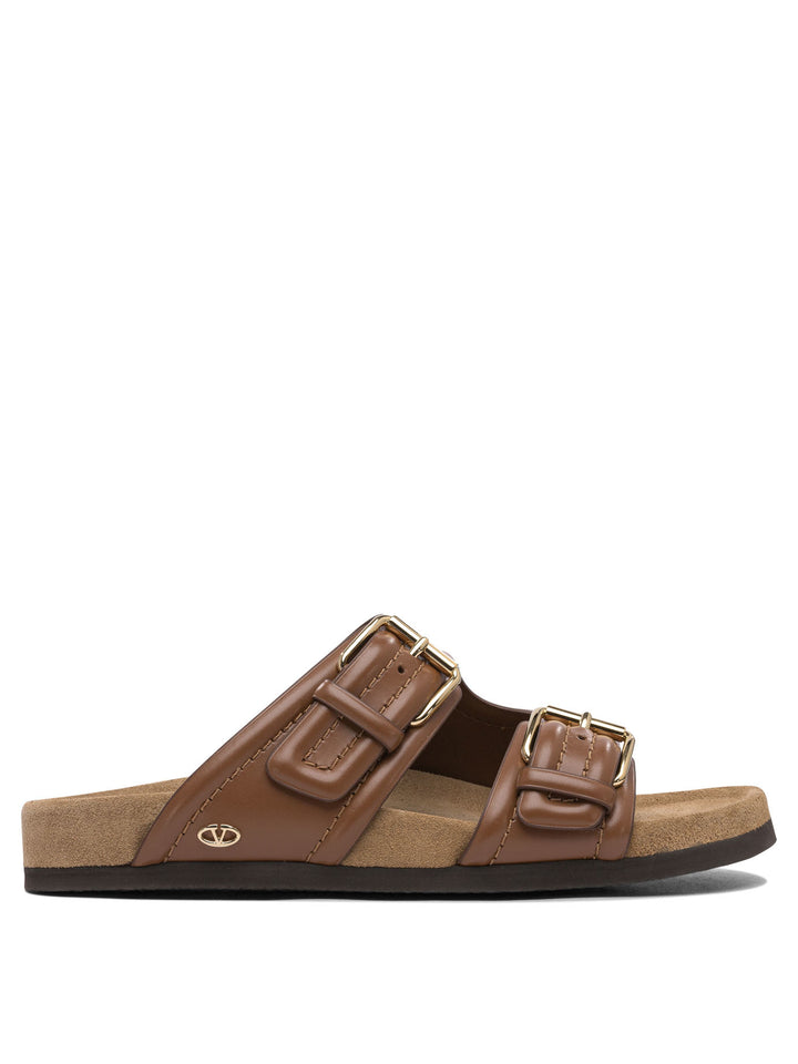 Valentino Garavani Fussfriend Sandals - Brown | 4ccbef9fb13ec13002aab899323d5d081d16a45f