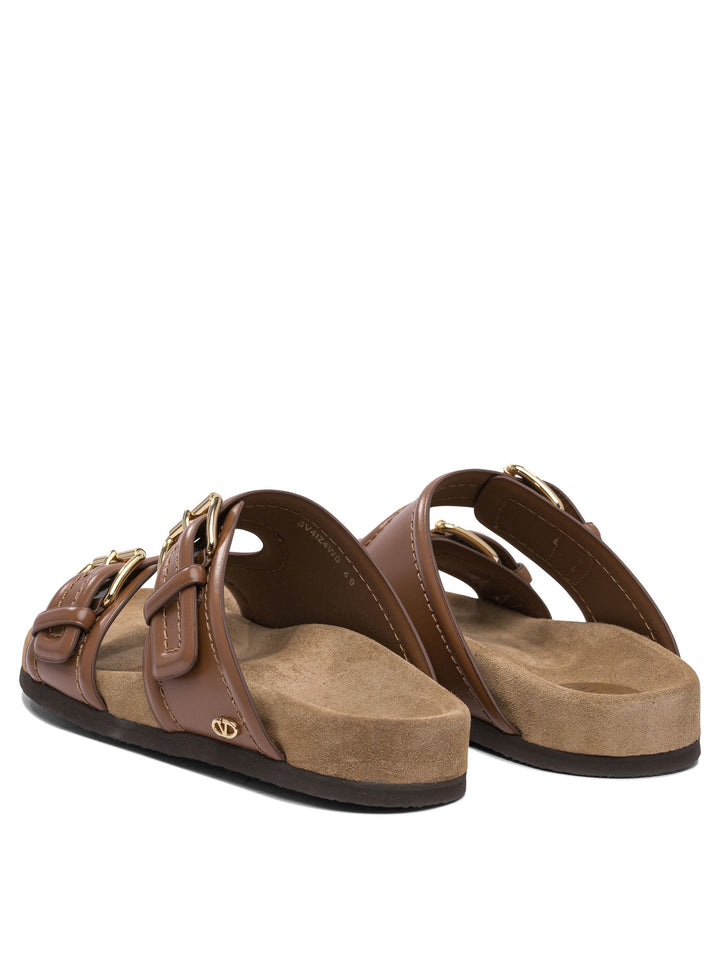 Valentino Garavani Fussfriend Sandals - Brown | 0ea1bf96159d2272af336e21306cb93581b6fd94