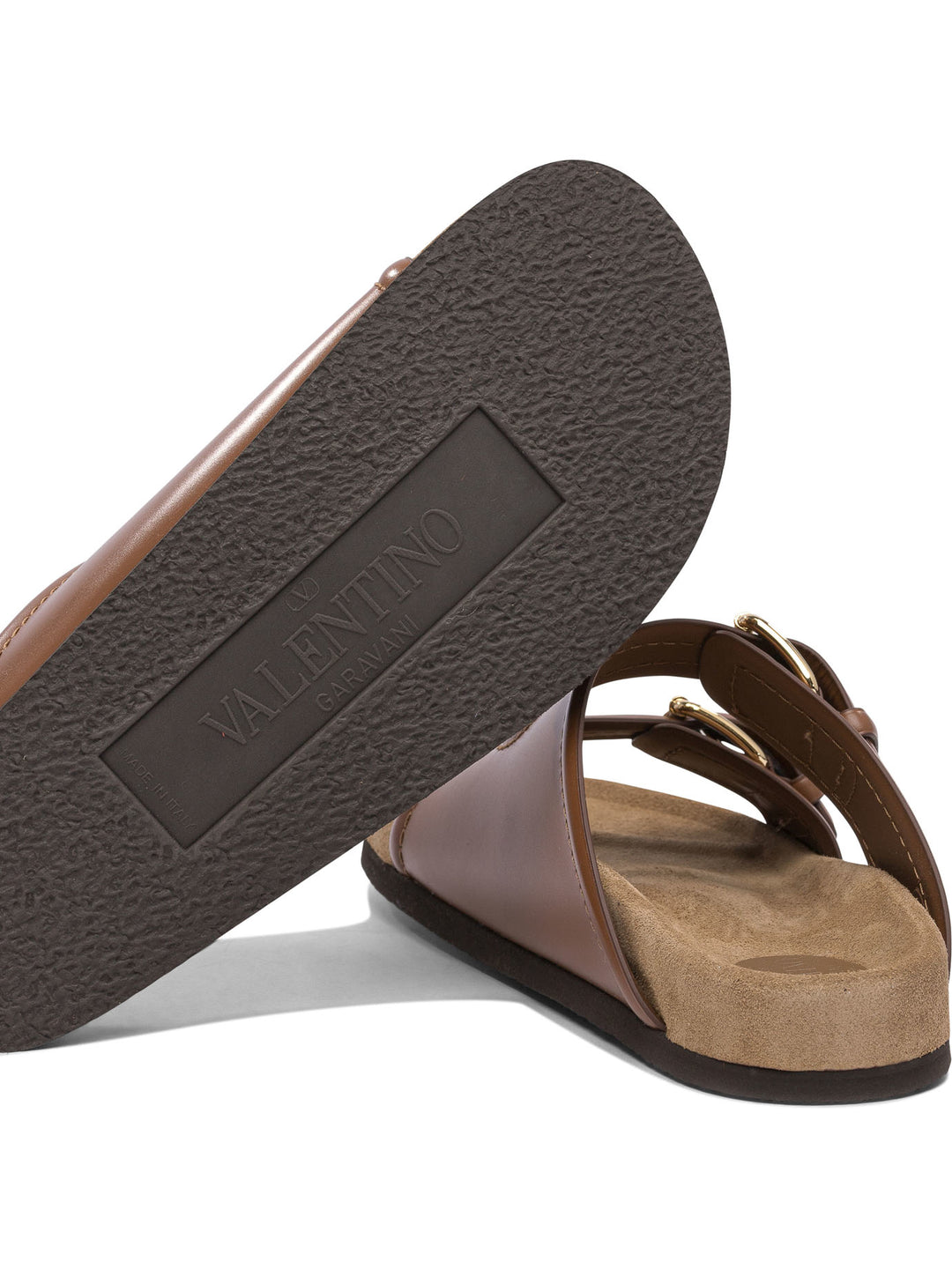 Valentino Garavani Fussfriend Sandals - Brown | b68de9cb405a82d4d05eaa141f8952dd1bd58947