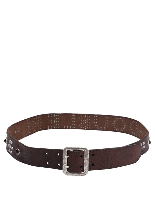 Ralph Lauren Double Rl Wylder Belts Brown