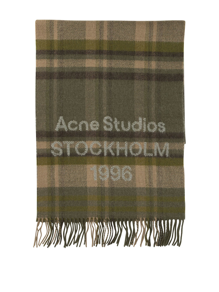 Acne Studios Scarves & Silk Scarves Sciarpe & Foulard - Green | 73a42abf3ac830027887942f95eb4e4272fc1d00