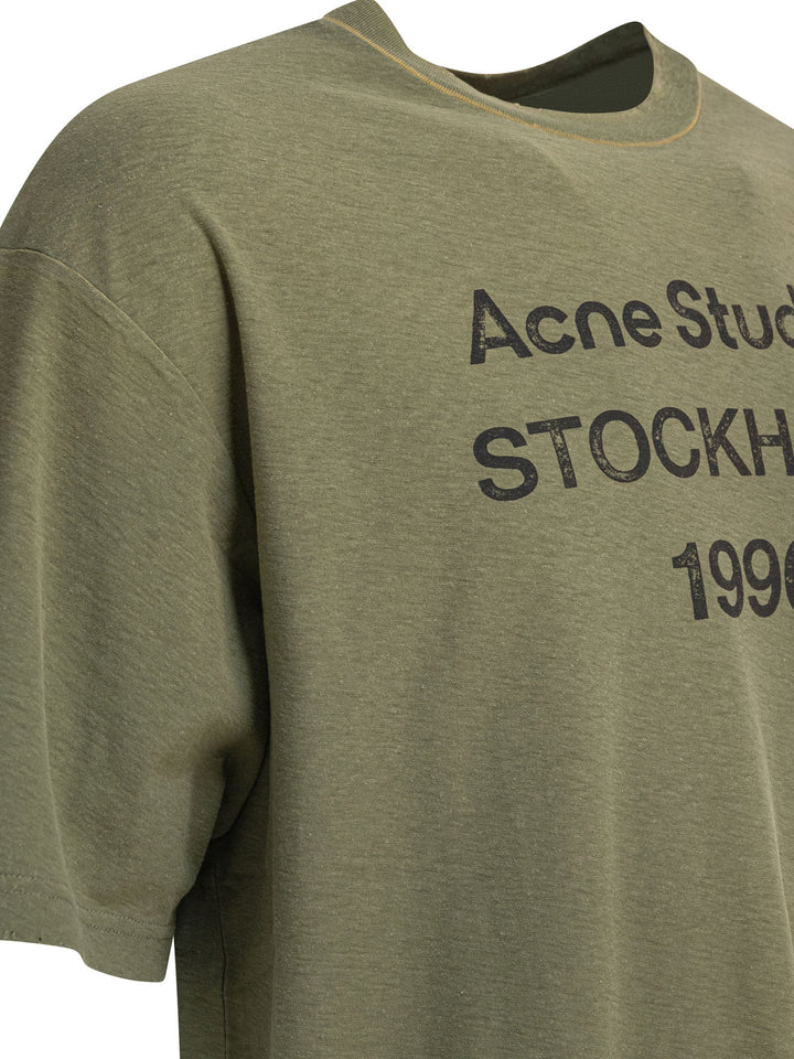 Acne Studios  T-shirts - Green | a2ac165d260a956b0fd7d7df89705db8b50ec939