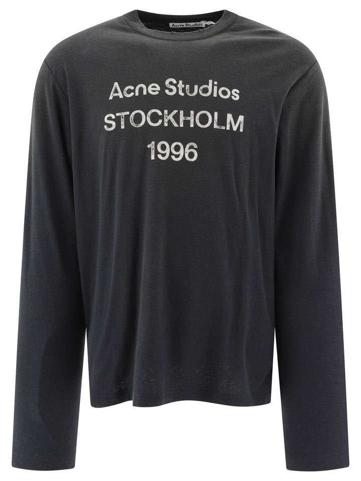Acne Studios  T-shirts - Black | 04130e13a2195207f56c174d6d004b52d57d3839