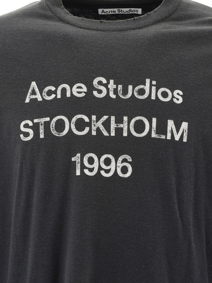 Acne Studios  T-shirts - Black | 6186788b738c8a000c399ec634f7e991aef03055