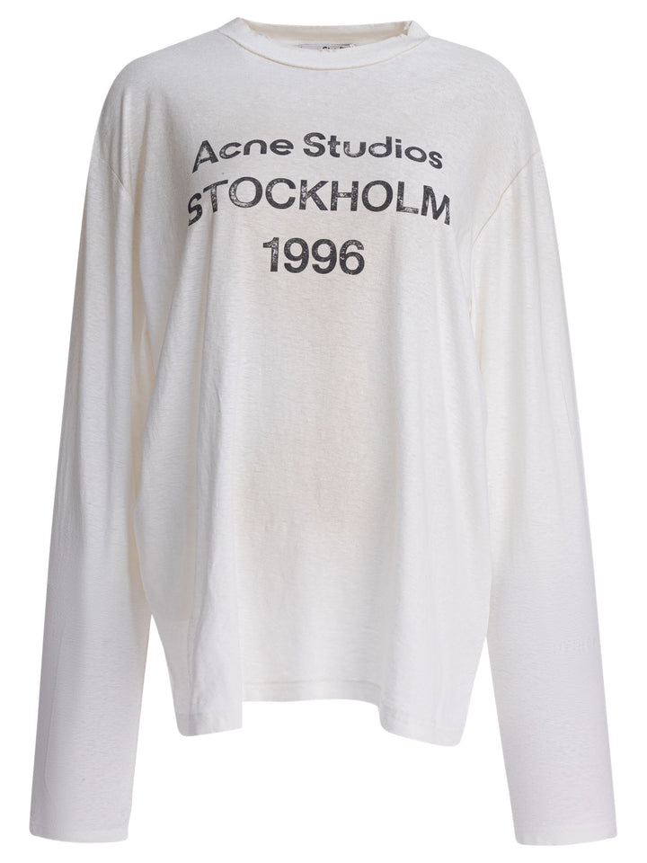 Acne Studios  T-shirts - White | b6c84fe199361d87afdd03ebe448936f1ceab5a2