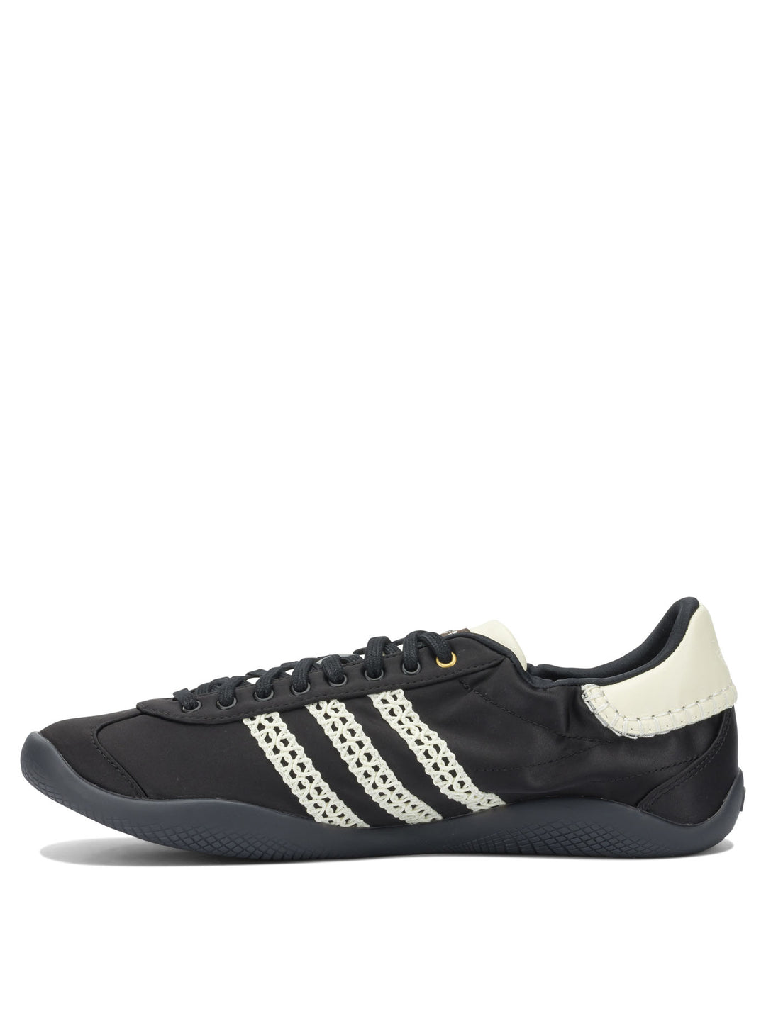 Adidas Originals Wales Bonner Karintha Lo Satin Sneakers & Slip-On - Black | 4f71ab8bb7d3bfe8734640bb2ab0acdfbde18a6e