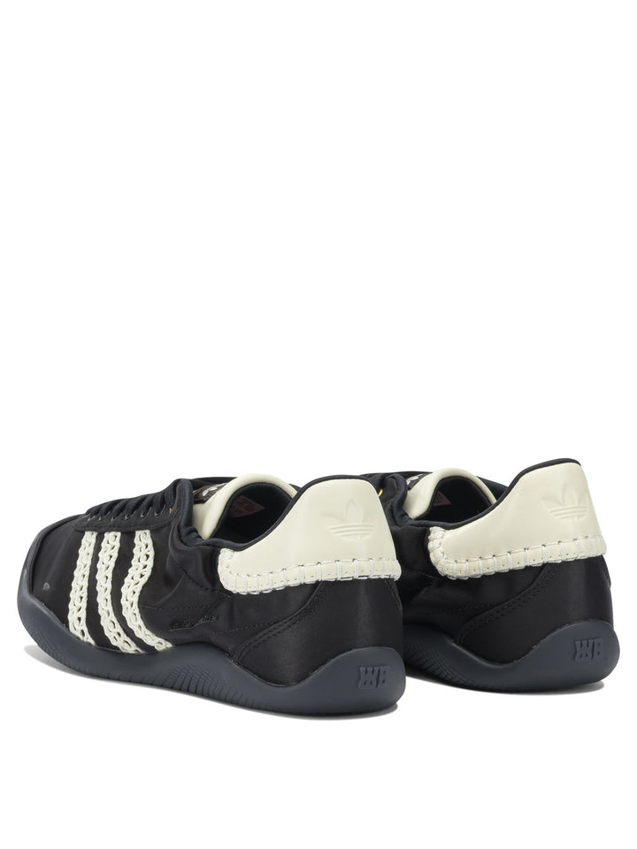 Adidas Originals Wales Bonner Karintha Lo Satin Sneakers & Slip-On - Black | c4fe1ce7ee0711b8532b01c01b20d636115d7e0f