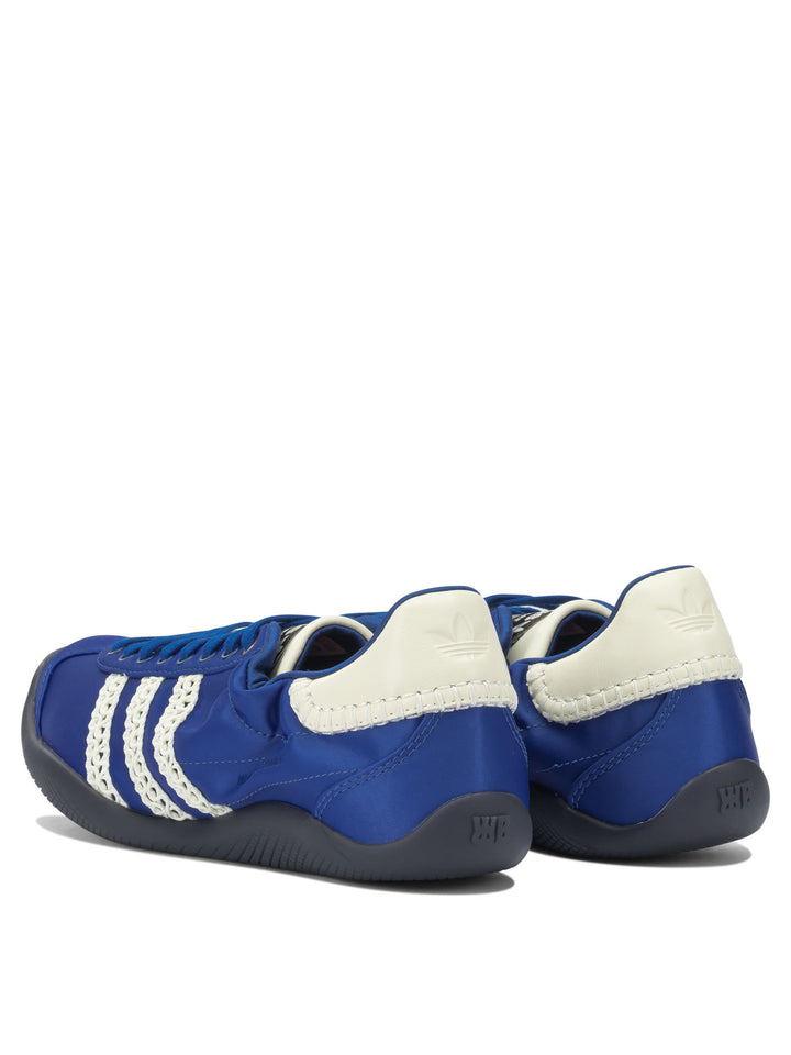 Adidas Originals Wales Bonner Karintha Lo Satin Sneakers & Slip-On - Blue | 929bf7d56d41d1cdea51ac827a20b63173cf049e