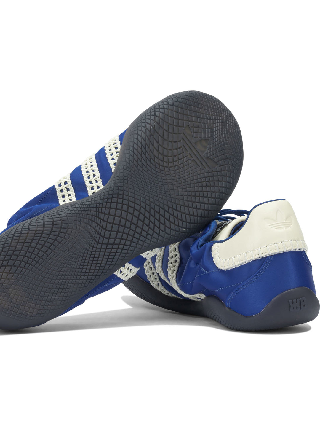 Adidas Originals Wales Bonner Karintha Lo Satin Sneakers & Slip-On - Blue | 332810154f1e363cf4d90c7a52fd72dab5214764