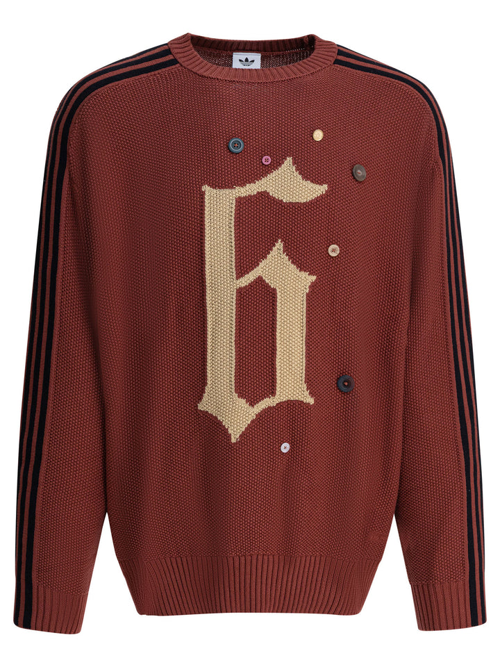 Adidas Originals Song For The Mute Adi006 Knitwear - Bordeaux | 76c30d79a4f9bc5d3f22f5bb1a9c01a5b545d686