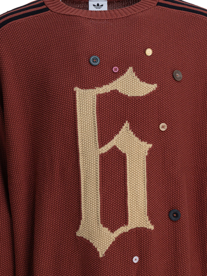 Adidas Originals Song For The Mute Adi006 Knitwear - Bordeaux | 33a7a352683cba00601aafa470f5c08fe47db916