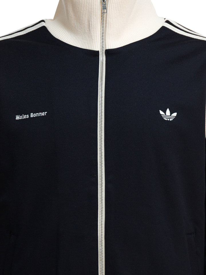 Adidas Originals Wales Bonner Twill Sweatshirts - Blue | 64b45845828a05f8bea4e4354f601b53d34d4d00