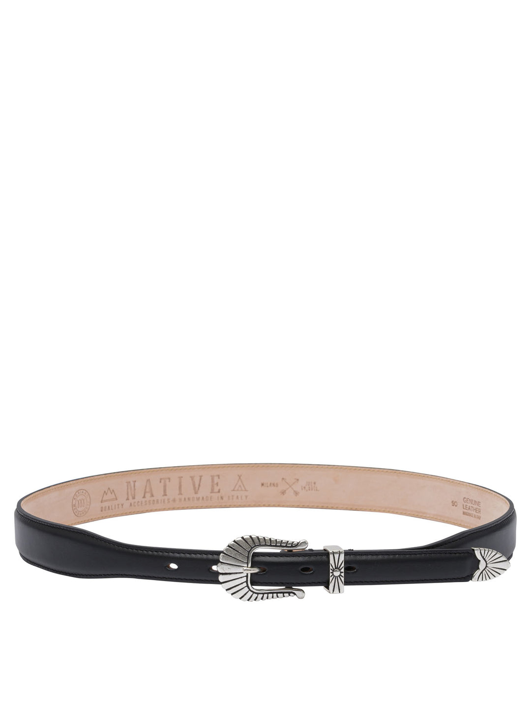 Adriano Meneghetti  Belts - Black | 90942099eb7bd1793ff2134873c42a9627c1449a
