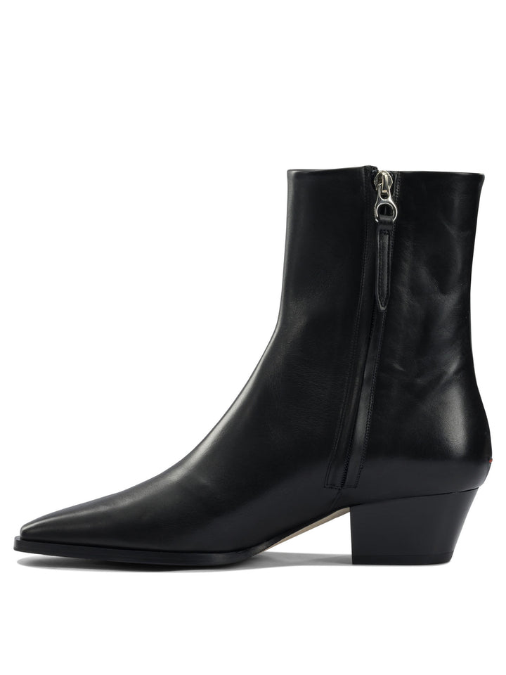 Aeyde Baba Ankle Boots - Black | c53d54d6a794778025f3d16736542f112cf28745