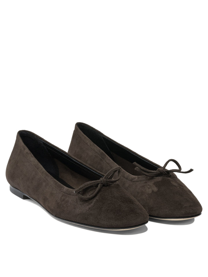 Aeyde Delfina Ballerinas - Brown | 5f17fad83db609f45ff4b499f44704b74213be72