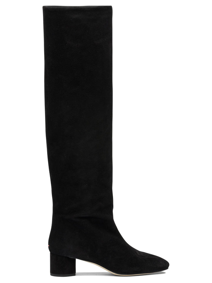 Aeyde Willa 55 Mm Boots - Black | 99f0c9a0a7e2bb24a77fe395b79c808b31581d88