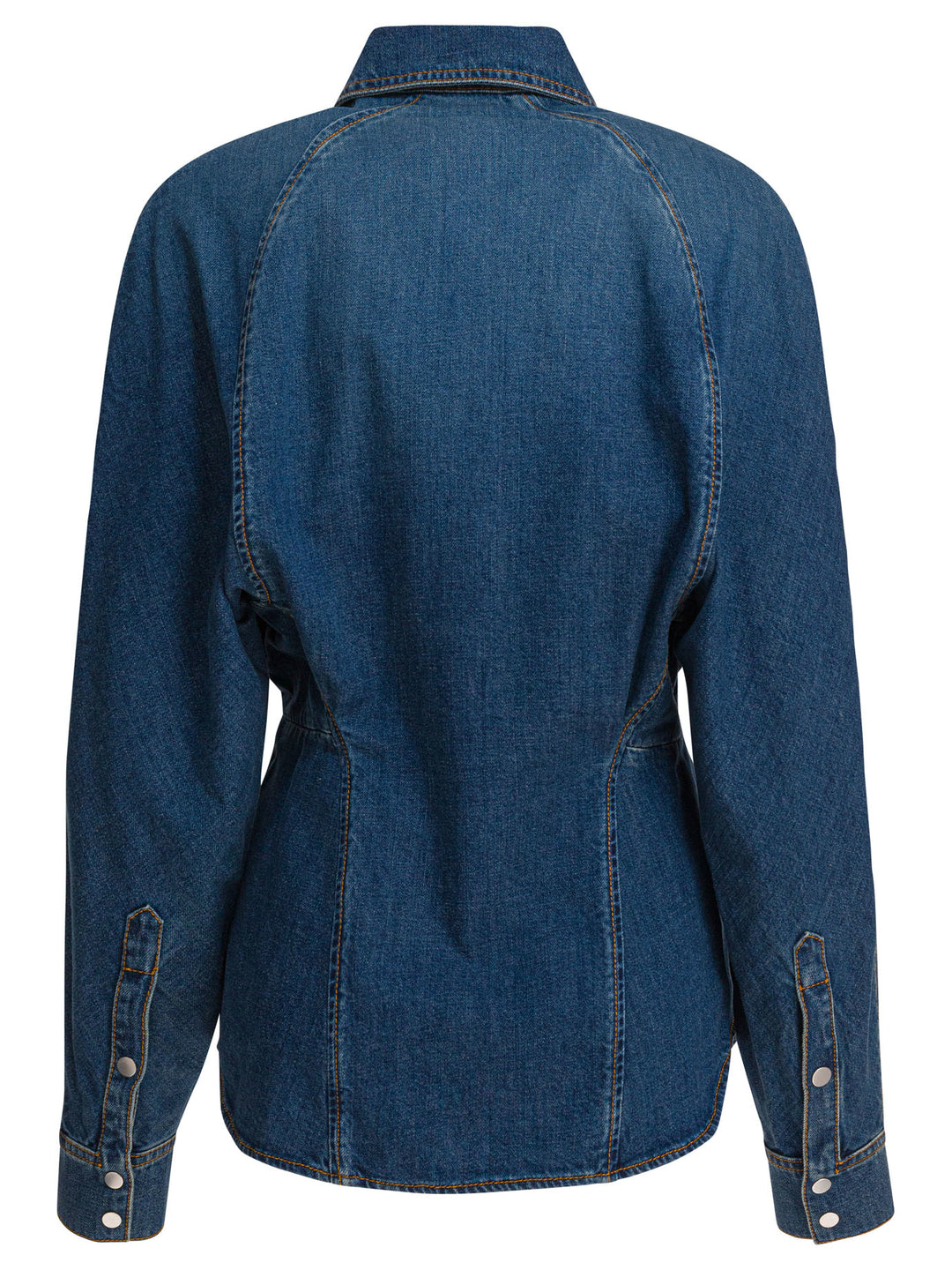 AlaïA Denim Shirt Shirts - Blue | 3d3e327b7d834dce9ca4349f590827159dfcf73f