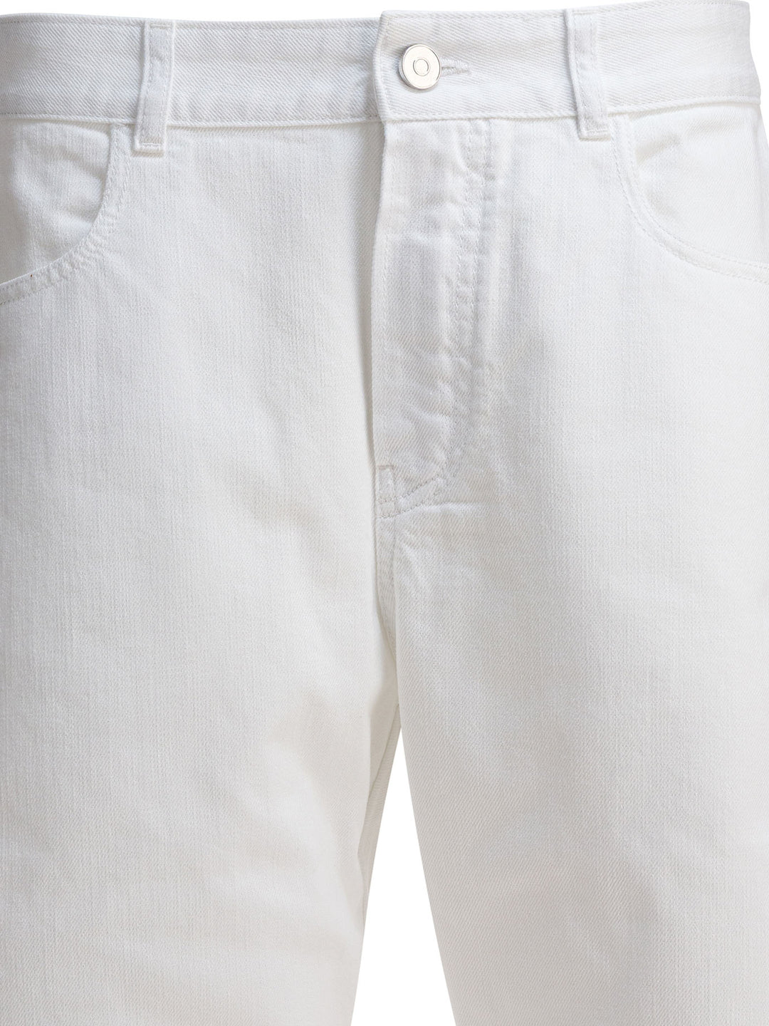 AlaïA Low Waist Rounded Jeans - White | f0609d776871d7d7ea9eb9e33dff0d657dd6115e