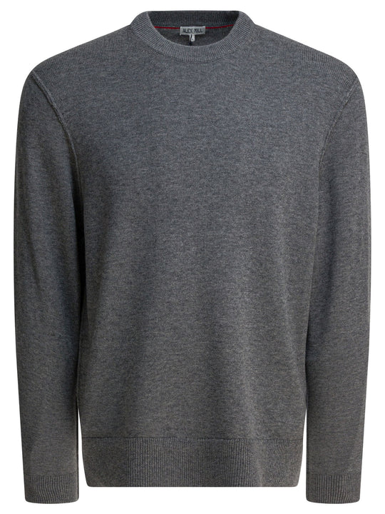 Reverse Seam Knitwear Grey