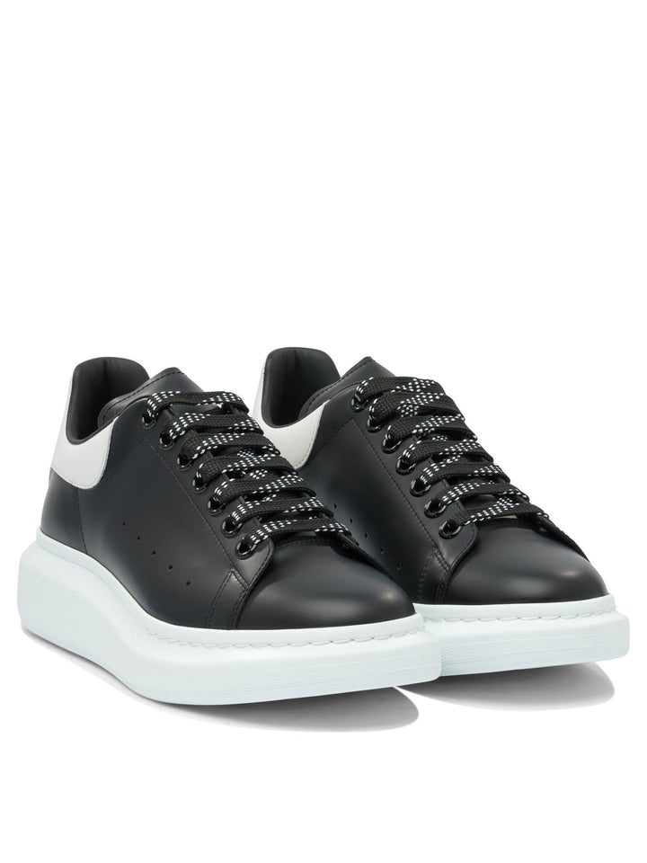 Alexander Mcqueen Leather Upper And Rubber Sole Sneaker Sneakers & Slip-On - Black | c68c7c5077bc436bdbb5996c5b943590feebcd01