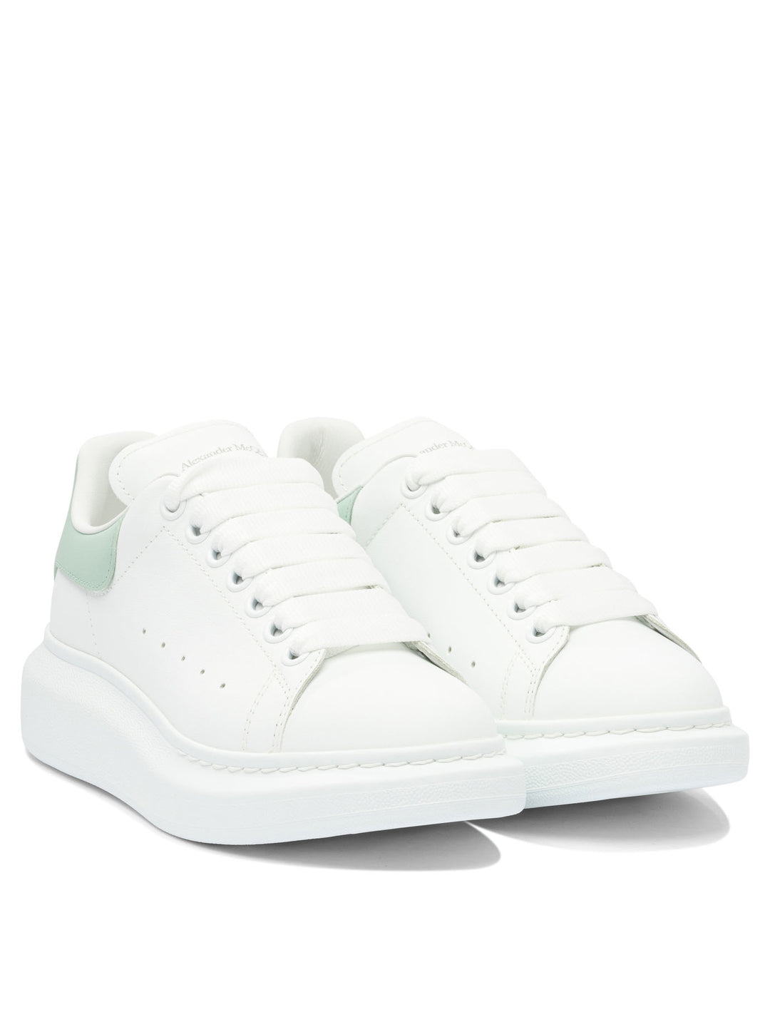 Alexander Mcqueen Leather Upper And Rubber Sole Sneaker Sneakers & Slip-On - White | 369f250674d6bd2b54f16552af226fb07511b42a
