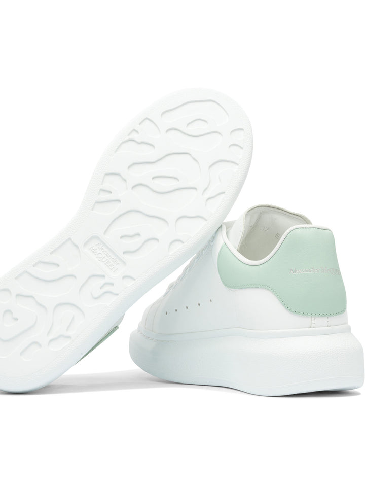 Alexander Mcqueen Leather Upper And Rubber Sole Sneaker Sneakers & Slip-On - White | 2075be5b2ee66101c29e61d88f69681e6e79dba2