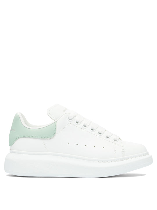 Leather Upper And Rubber Sole Sneaker Sneakers & Slip-On White