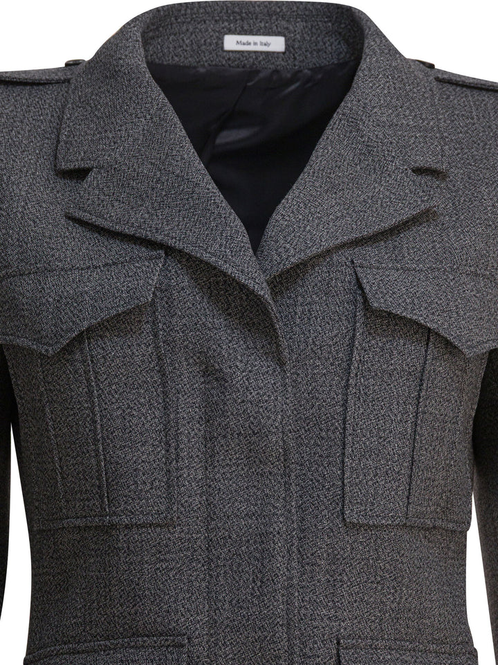 Alexander Mcqueen Jacket Jackets and Coats - Grey | 02bc16ad91fe2f244102e46fa759003cd3ccb2f3