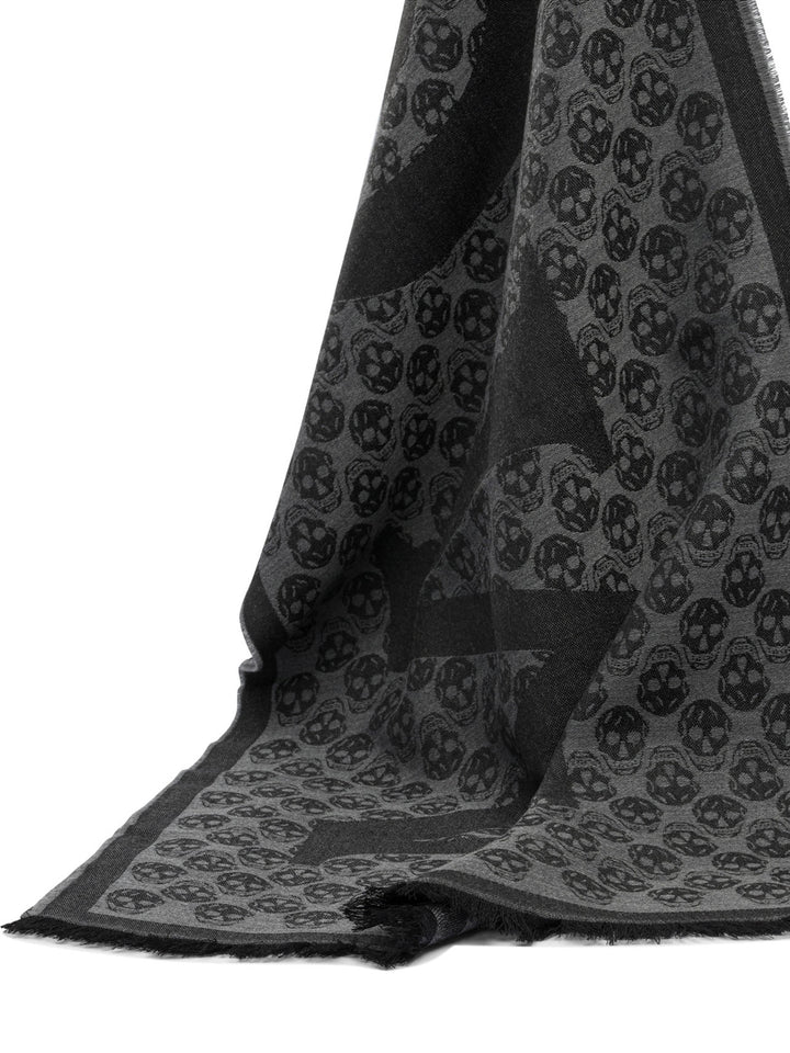 Alexander Mcqueen Scarf Multi Logo 35x190 Sciarpe & Foulard - Grey | f4410aaba087d0abdca3fabe477c75f31db3573f