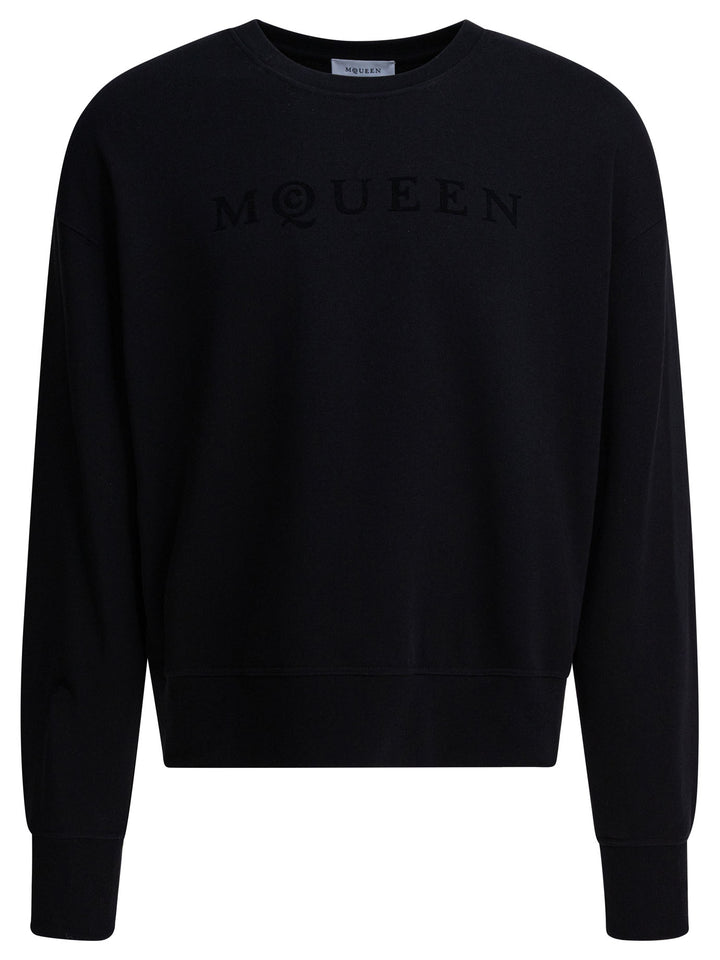 Alexander Mcqueen Sweatshirt Sweatshirts - Black | b6be39da4846b81c2f3ae9f06390add4ef6570be