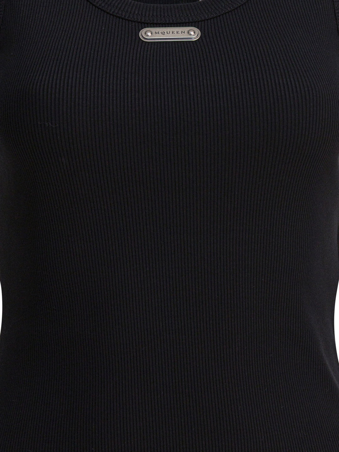 Alexander Mcqueen Cut & Sew Top Tops - Black | 0aee8b011489ccad9bdd4d4adce7d45aab00e036
