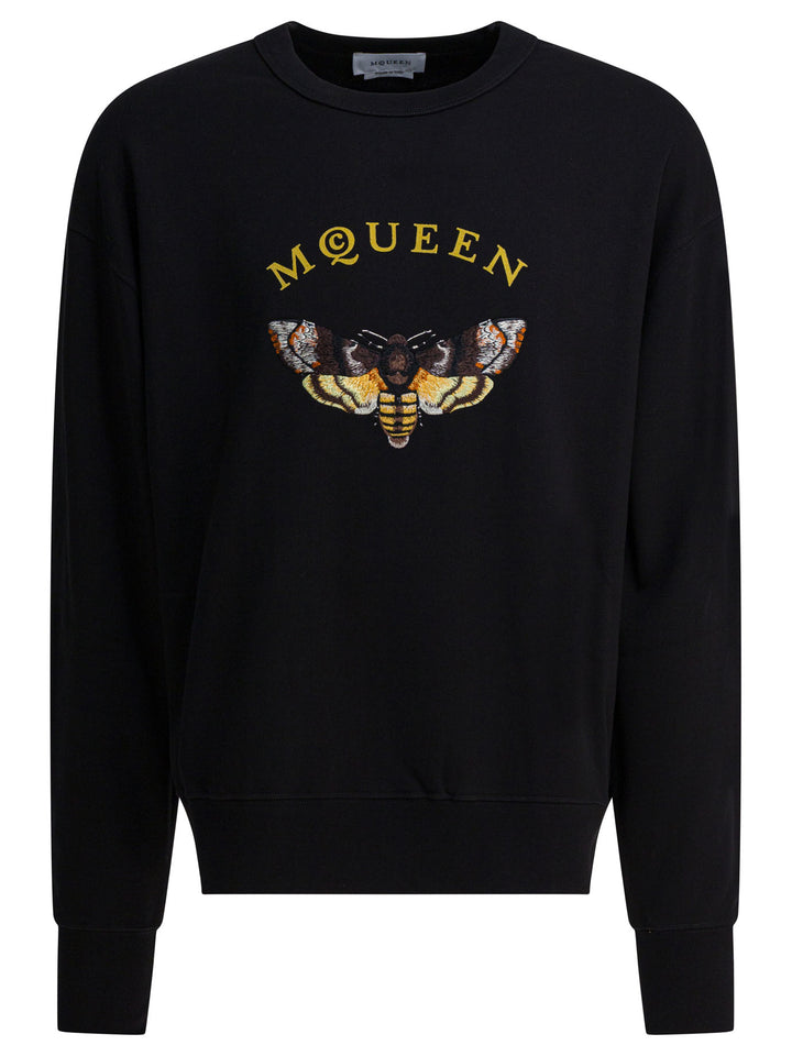 Alexander Mcqueen  Sweatshirts - Black | b2f1364b5f544f7614b79ba3ecb0bffa07cd5050