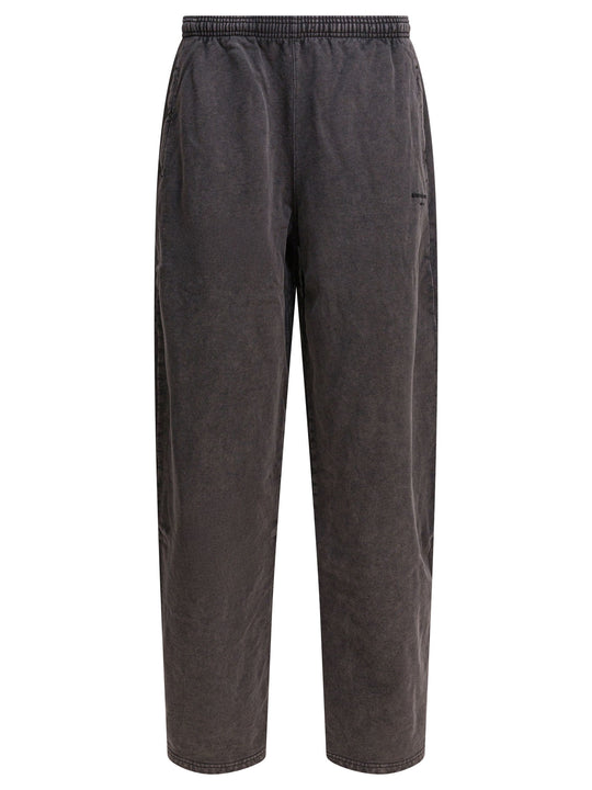 Articulated Leg Sweatpant Trousers Black