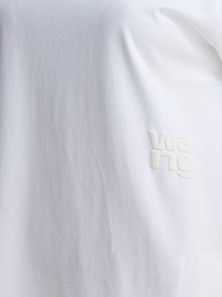 Alexander Wang Cotton T-Shirt T-shirts - White | dad345f9a1cbb30270b73b7288c88ffecc51f461