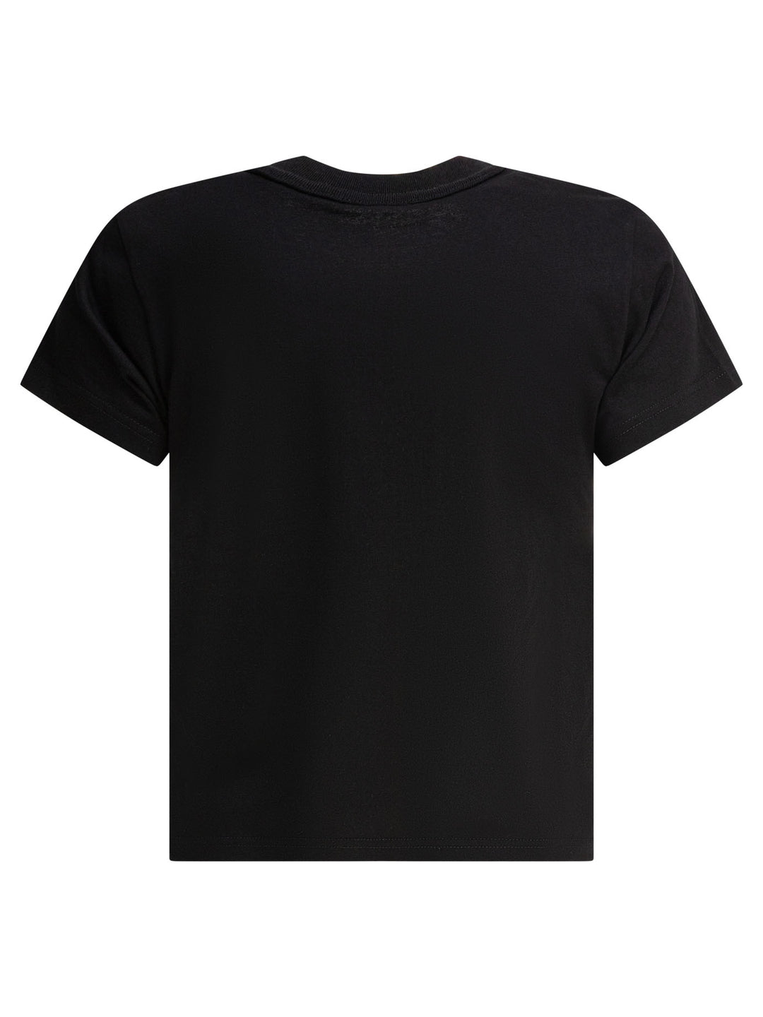 Alexander Wang Essential Jsy Shrunken Tee W/Puff Logo T-shirts - Black | 8d81b29568f5a0b997e04d03fd37e36d60068ffb