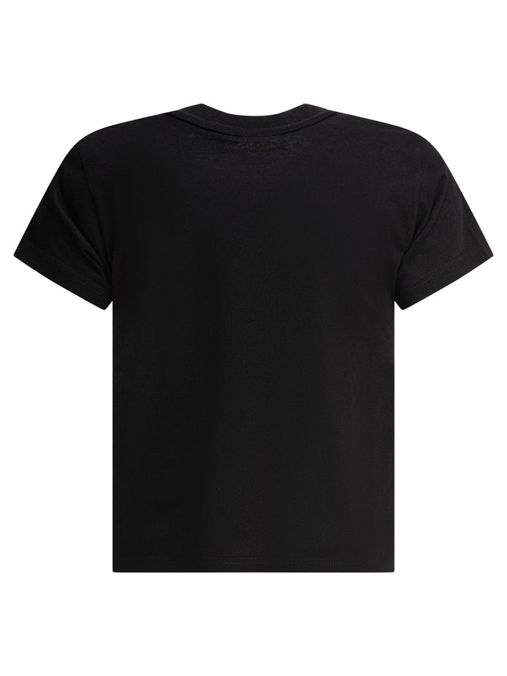 Alexander Wang Essential Jsy Shrunken Tee W/Puff Logo T-shirts - Black | 8d81b29568f5a0b997e04d03fd37e36d60068ffb